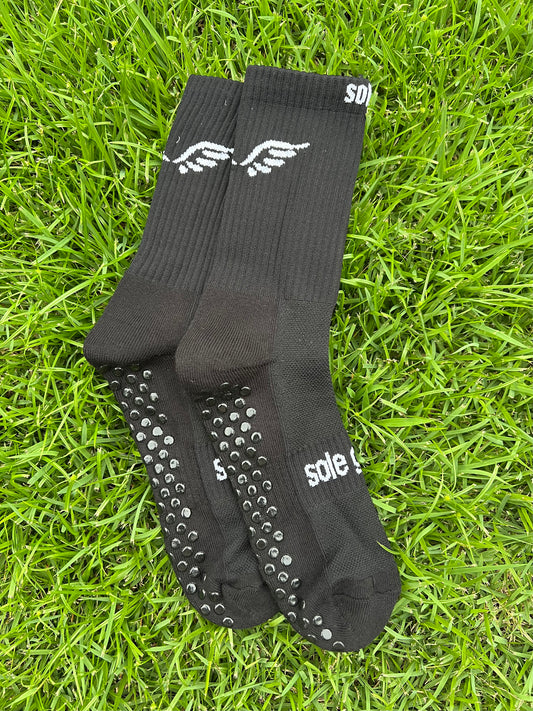 BLACK GRIP SOCK